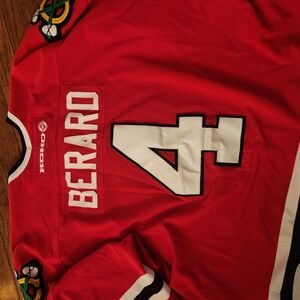Red Hockey Jersey BERARDI #4 by KOHO